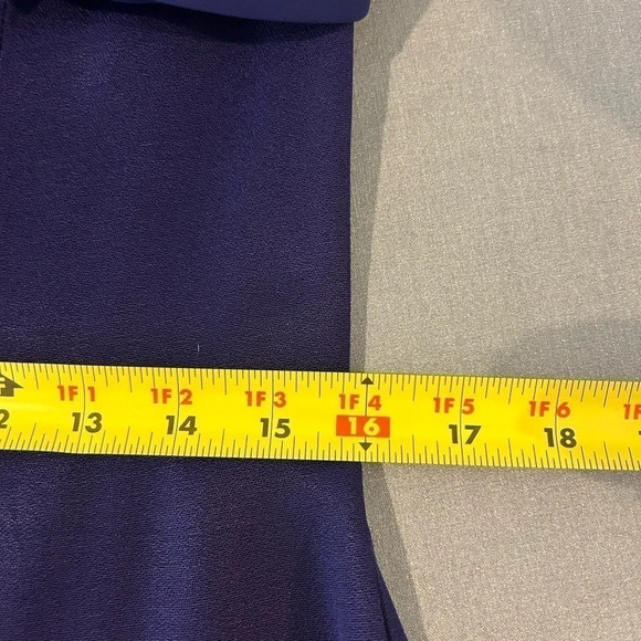 💜”Scott McClintock” Vintage Formal Strapless Dress w/ Brooch Pendant Size 12 - Picture 14 of 15